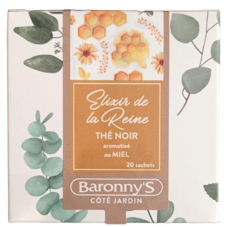 Thé noir - Elixir de la Reine - 20 sachets - Baronny's